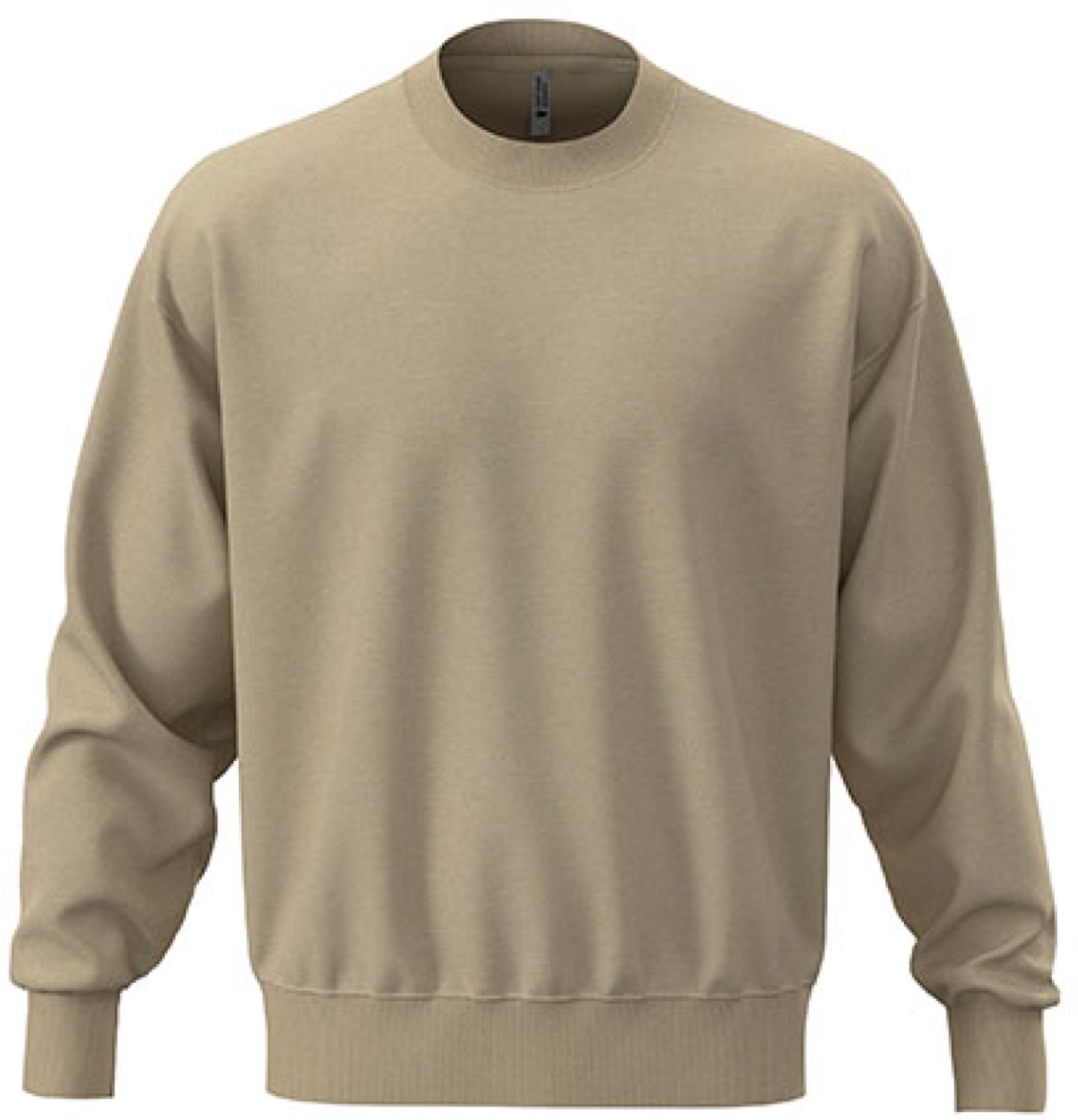 Next Level Apparel - Unisex Heavyweight Sweatshirt - Tan - XL