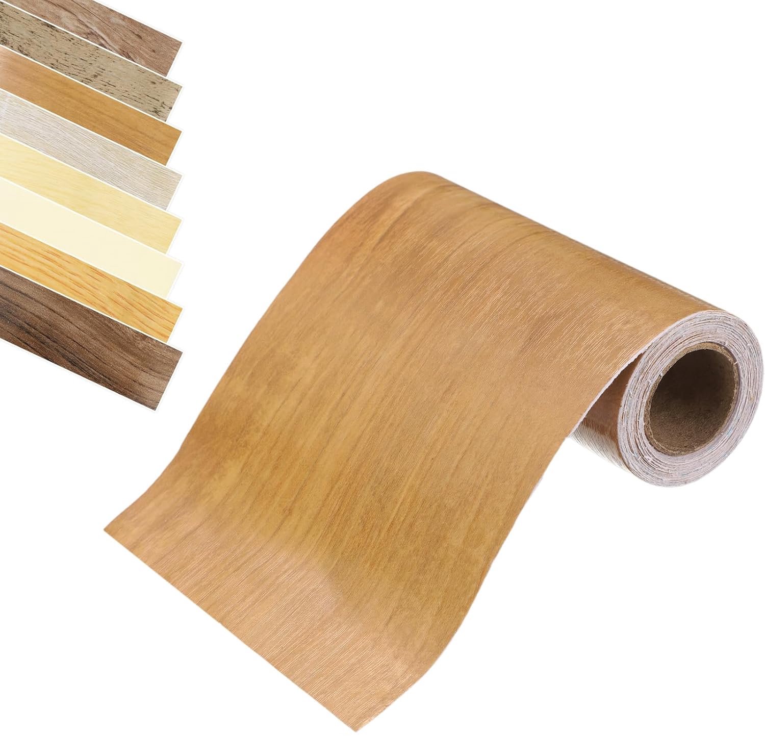 Plakband 12 cm x 5 m - houtlook - waterdicht - voor meubels, muren en vloeren - m-winkel