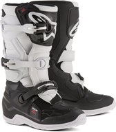 Alpinestars Tech 7 S Zwart Wit Schoenen - Maat 8 - Laars