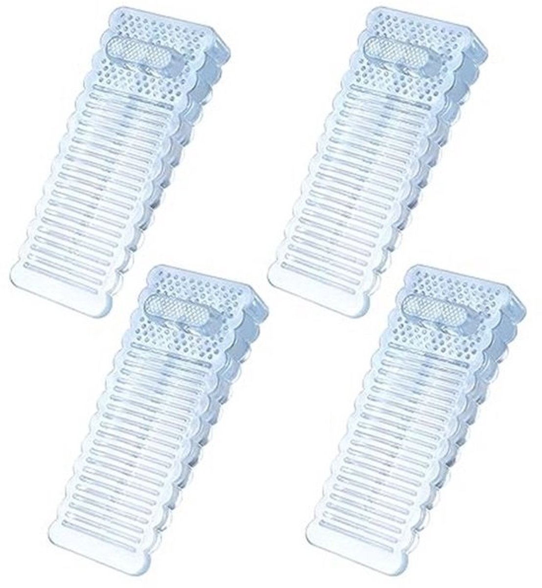 Wig-deurstoppers - Antislip, verstelbaar en krasbestendig - 4 stuks