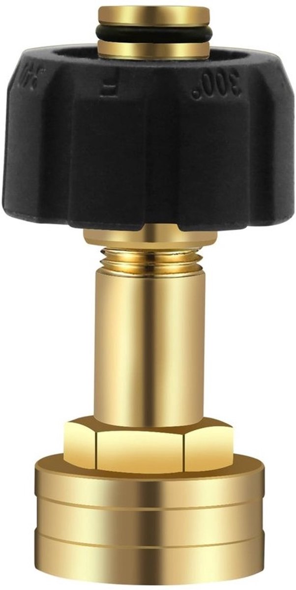 Dailygoods - Koperen slangadapter - Voor hogedrukreinigers