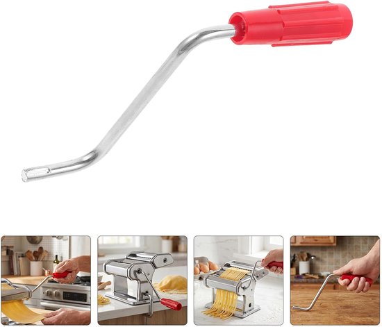 2 Stuks Handmatige Pastamachine Handvat met Antislip Grip Vervangende Pasta Roller Crank voor Comfortabele Bediening Stevige Bevestiging Geschikt voor Diverse Pastamachines — afbeelding 2