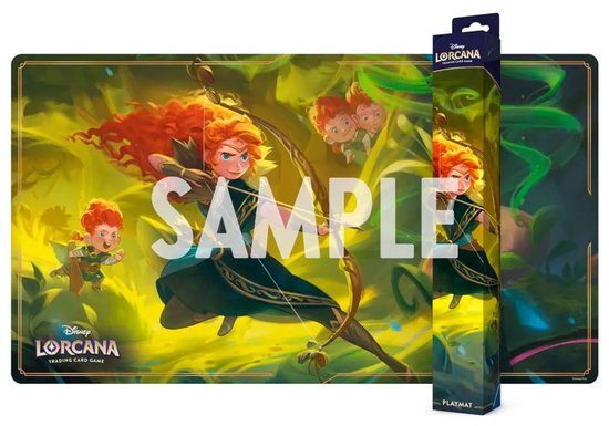 Disney Lorcana: Wilds Unknown - Playmat Merida (Gifted Archer) - Set 12 van Disney — afbeelding 3