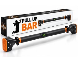 B-Physic Pull Up Bar Deur – Optrekstang Zonder Boren – Verstelbaar 72-100 cm – 200 kg – Home Gym Fitness