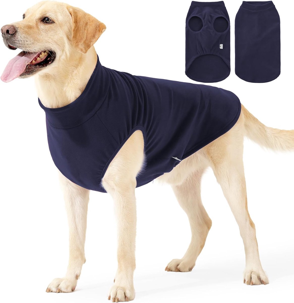 Truien, Lichte Trui, Sweater en Pyjama, Sweatshirt Vest voor Kleine, Middelgrote en Grote Honden, Zachte Jas voor Huisdierkleding (Donkerblauw, XXL)