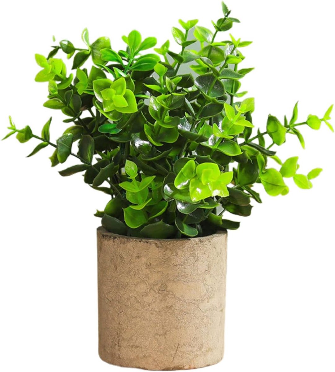 Kunstmatige Nep Bloemen, 1 Set Kunstmatige Potplant Mooi Nooit Vallen Desktop Kunstbloem Decor Simulatie Potplant Gemakkelijk te onderhouden for Balkon Thuis Woonkamer-2 (Color : 4)