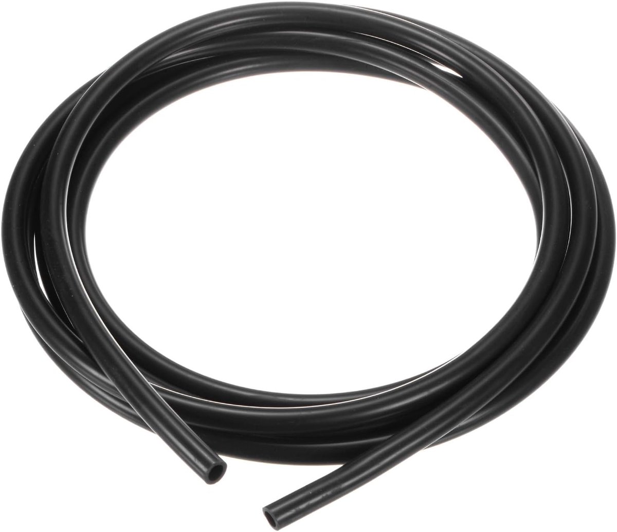 Siliconen slang, 1/4 inch [6 mm] ID x 11/32 inch [9 mm] OD flexibele siliconen rubberen buis, 10ft hoge temperatuur waterluchtslangpijp voor pomp/vloeistofoverdracht, brouwen/aquaponics