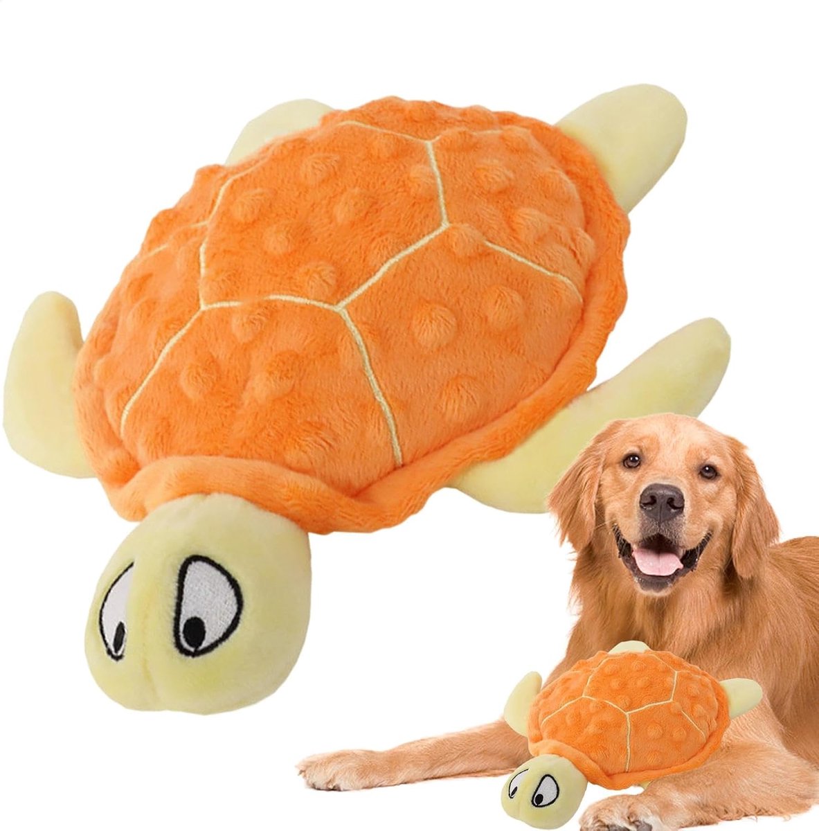 Piepende zeeschildpad pluche hond, hondenbijten, zeeschildpad, pluche hond, gevuld, huisdier stof geluid piep zeeschild