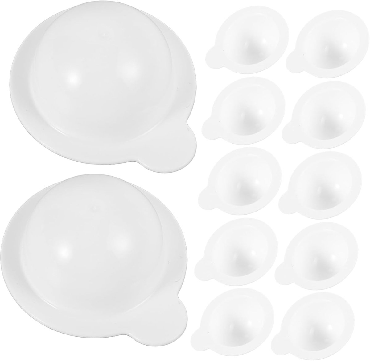20 Stuks gezichtsbeker Gezichtsmasker cups Gigantische bekers Make-up containers Gezondheidsproducten containers formaat cups crème opslagcontainers voorraadpotten p.p