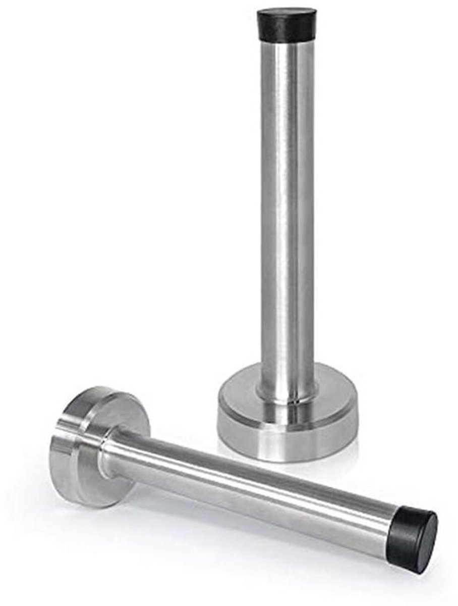 Deurstopper 5 inch - roestvrijstalen wandbeschermer voor dichte deuren