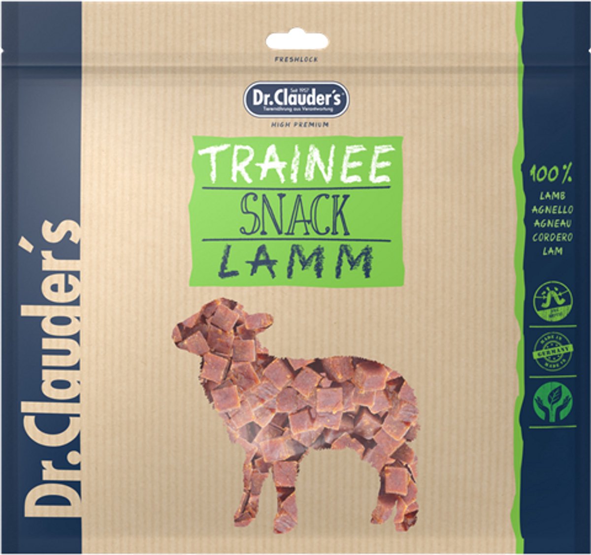 Dr Clauder's Hondensnack Trainee 500g - Lam