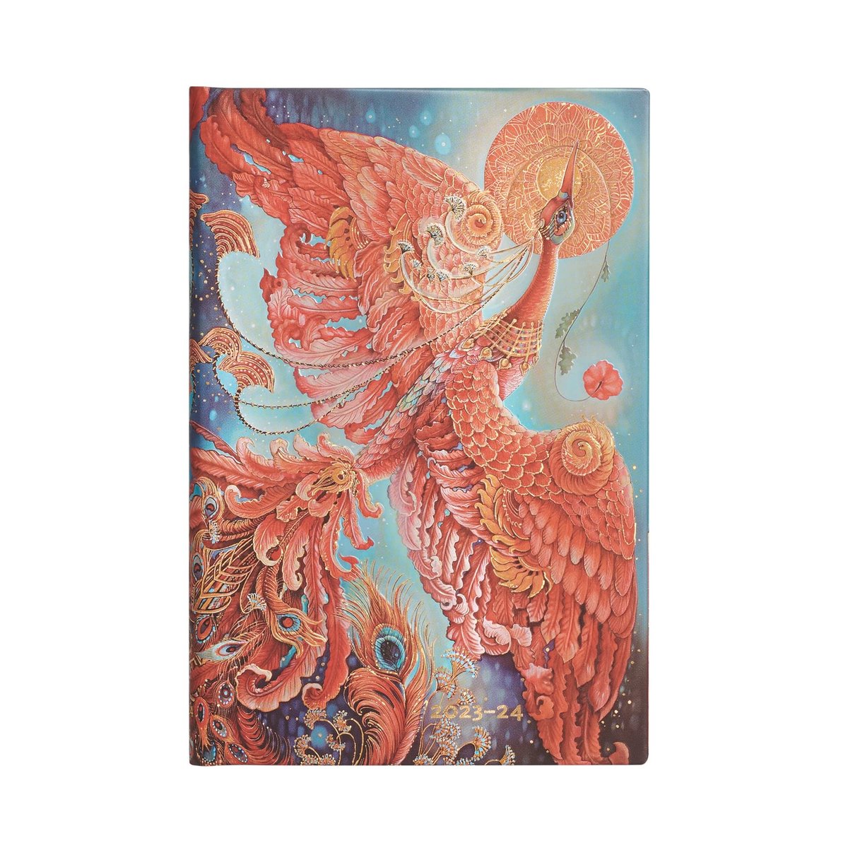 Mini Kalender 2023-2024 met Vuurvogel Ontwerp