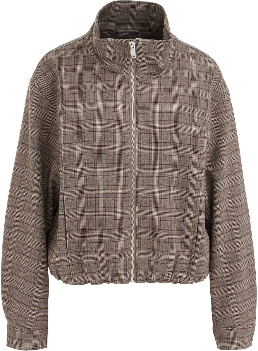 WE Fashion Dames jack met ruit