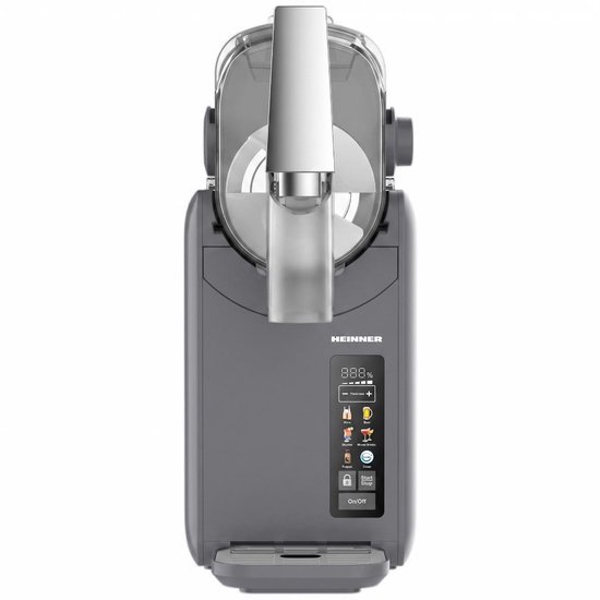 Heinner FreezeFun 6-in-1 Slushy Machine / Slush Maker - 220 W - 2,6 L - LED-display - Touchbediening - 6 Programma’s - Kinderslot - Grijs van Heinner — afbeelding 2