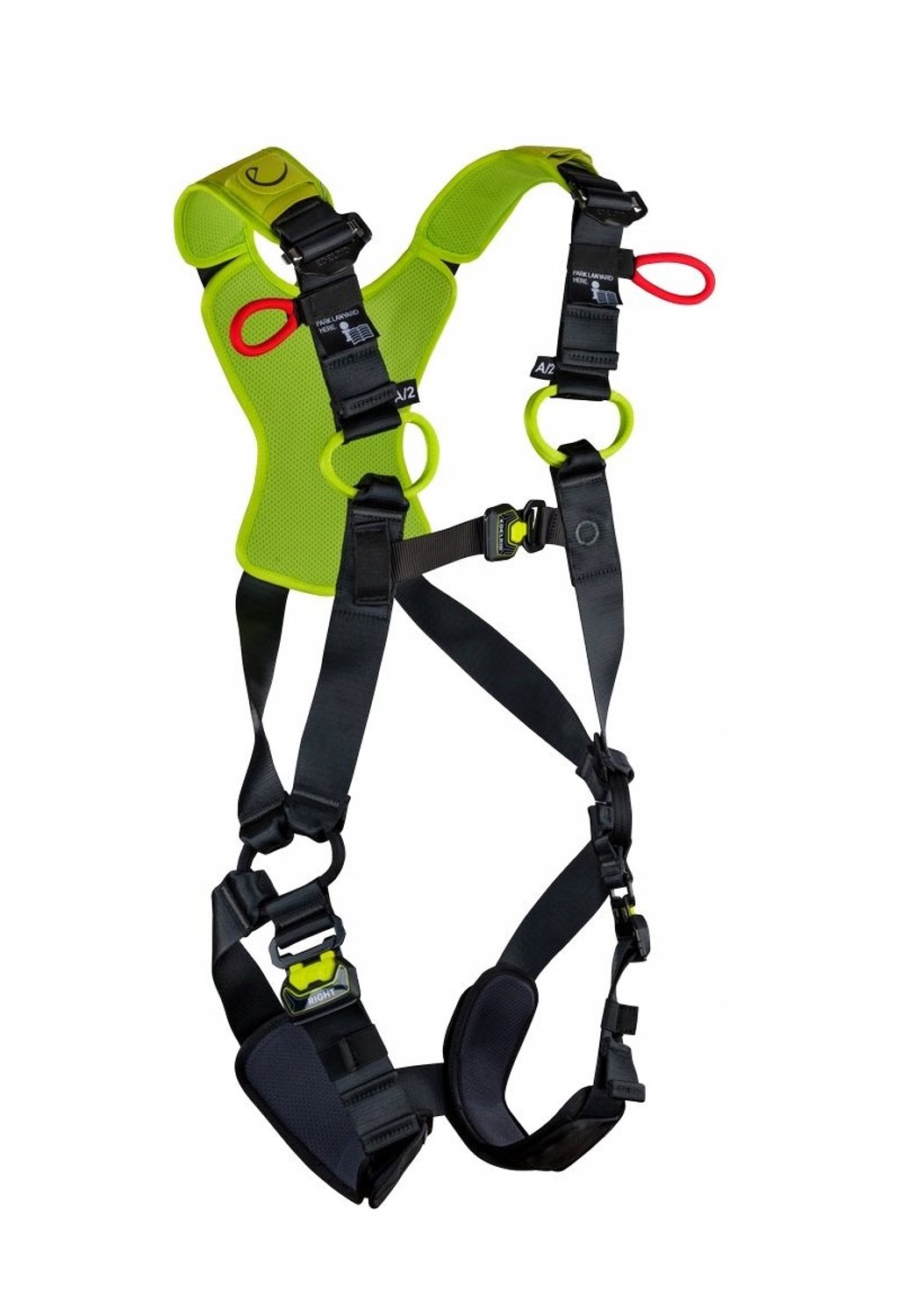 Edelrid Flex Lite Industriële Klimharnas - Nacht/Oasis - Maat S/M