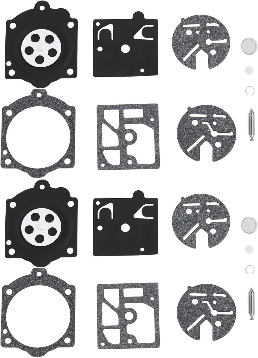 Carburateur carb reparatie rebuild kit compatibel met Homelite ST160 ST180 K10-HDC Kettingzagen Compatibel met Walbro HDC
