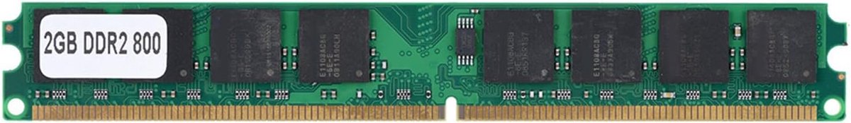 Geheugen RAM, Memory Ram Geschikt voor DDR2 PC2-6400 desktopcomputer, 2G RAM-geheugenkaart Compatibel voor -moederbord