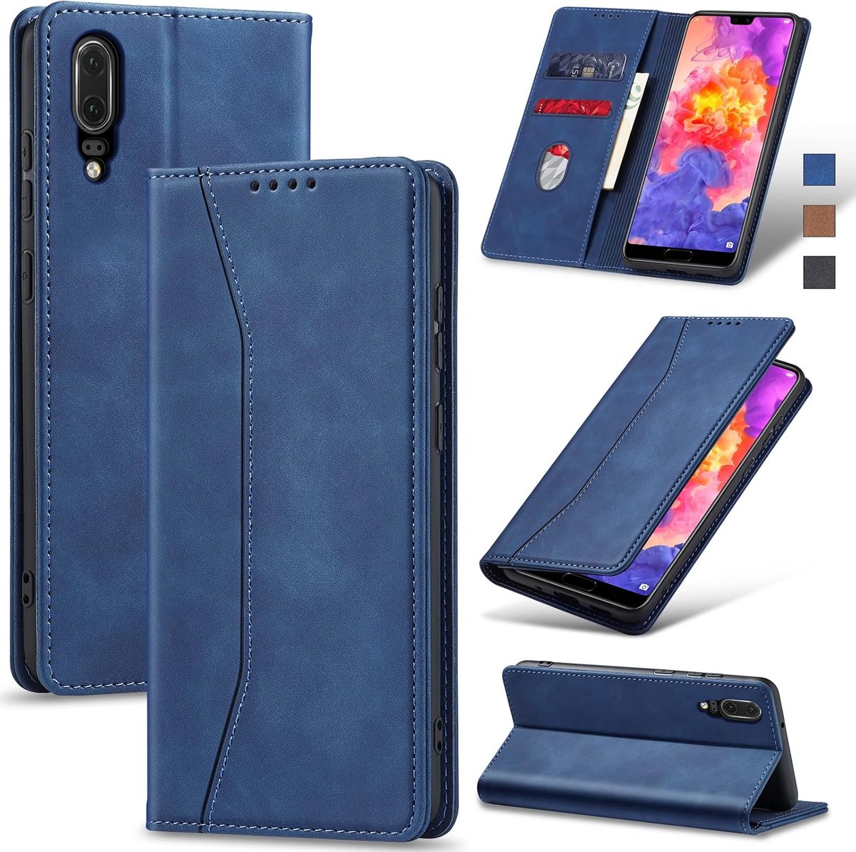 Hoesje voor Huawei P20,Blauw