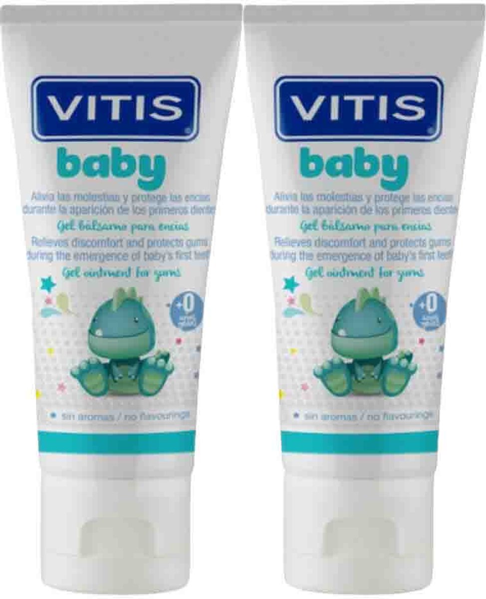 Vitis - Tandgel Baby - 2 x 30 ml - Voordeelverpakking