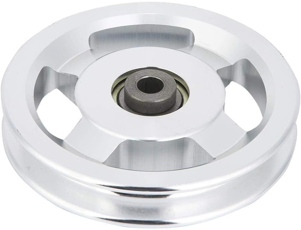 Draagbare duurzame fitness lager riemschijf aluminiumlegering krachttraining accessoires thuis gym uitrusting 1 stuk
