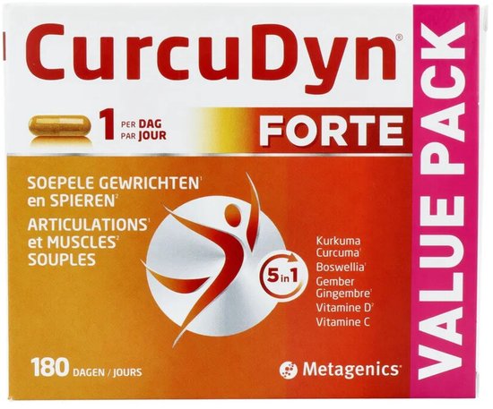 CurcuDyn Forte 180 Capsules