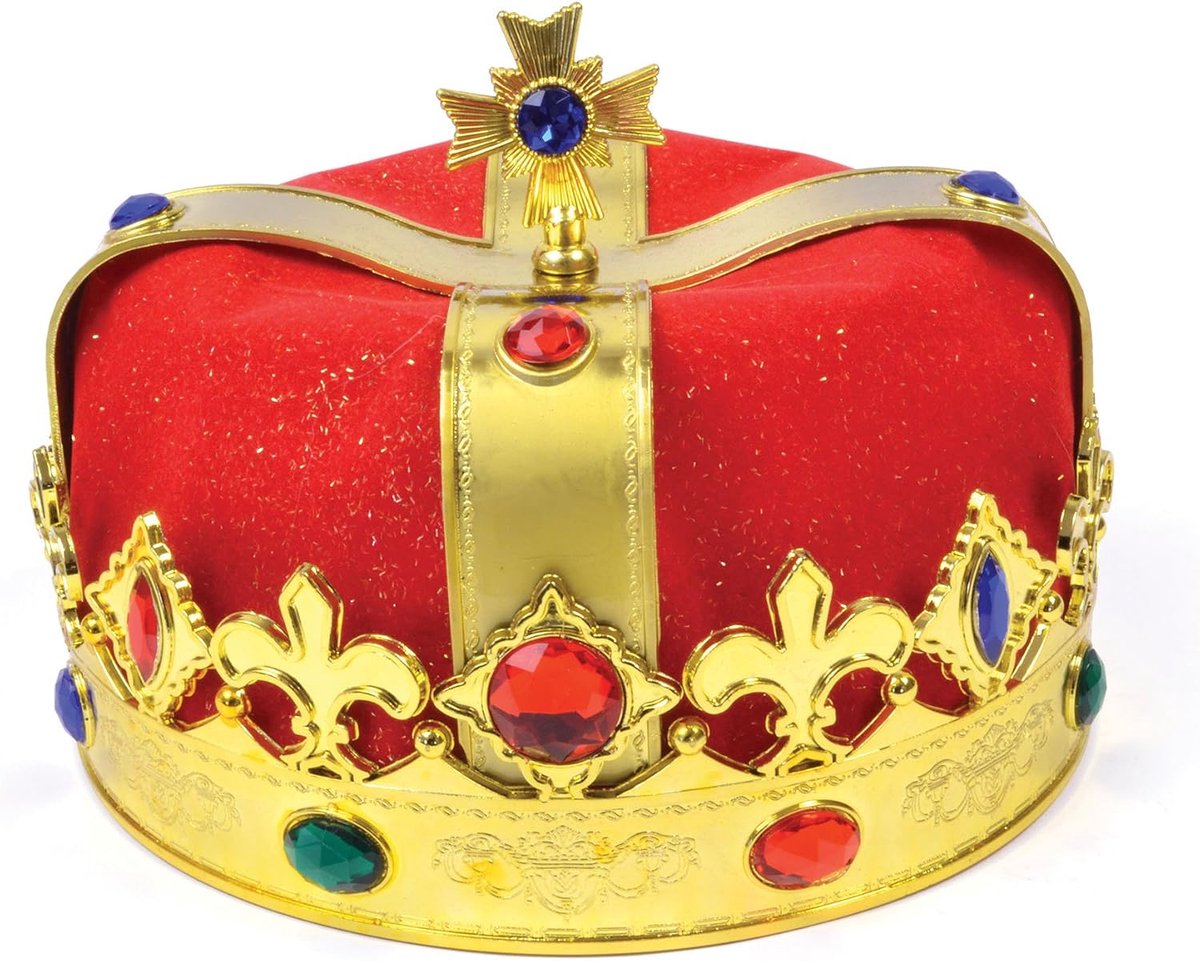Novelty BH316 Kings Velvet Hoed, Heren, Rood, One Size