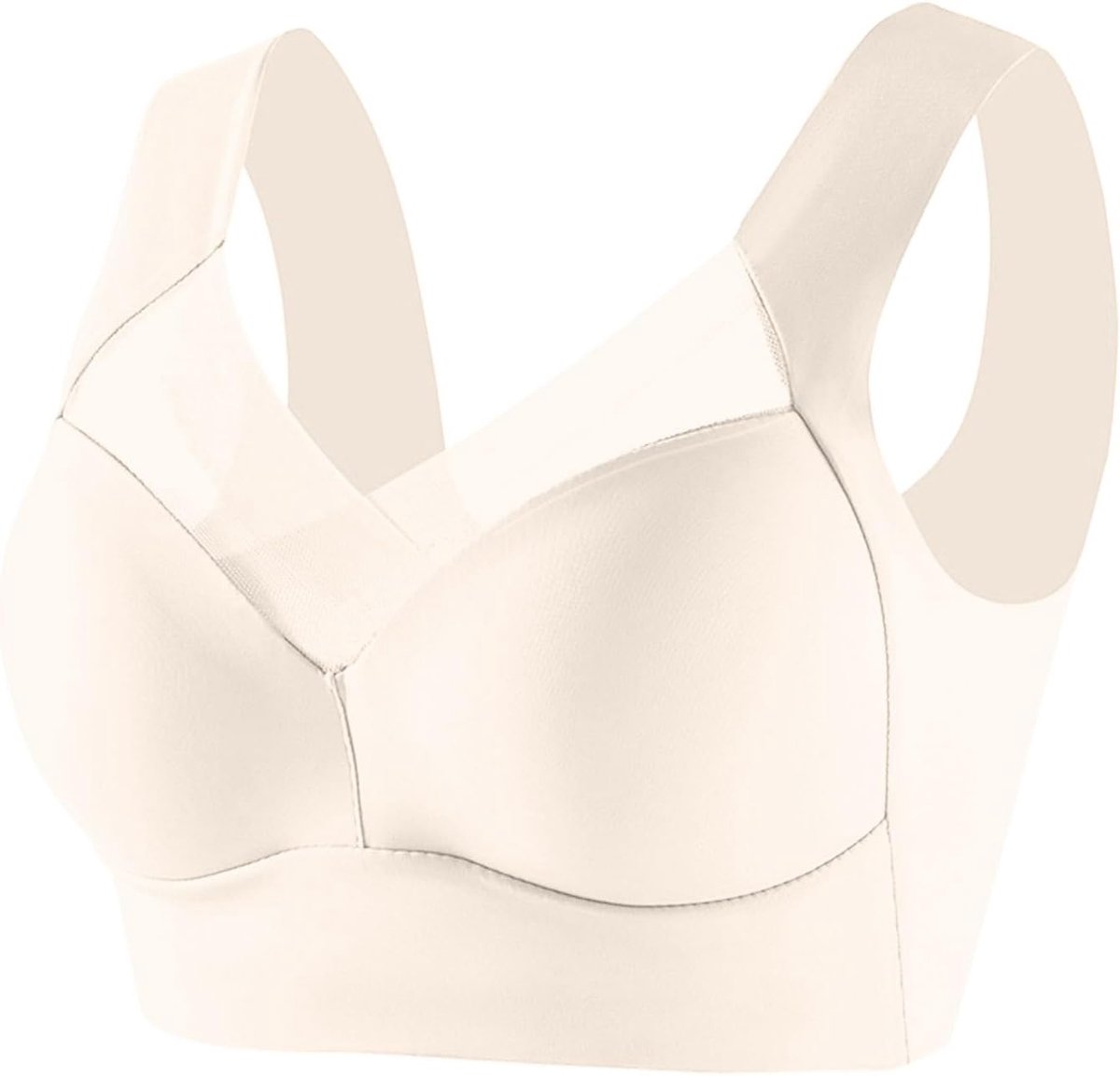 Generisch Komfort BH Wohlivia Haltungskorrektur, Komfort BH Ohne Bügel Healthlift Comfy Ergonomisches Design Atmungsaktiv Mit Starker Stützkraft Große Größen L-8Xl