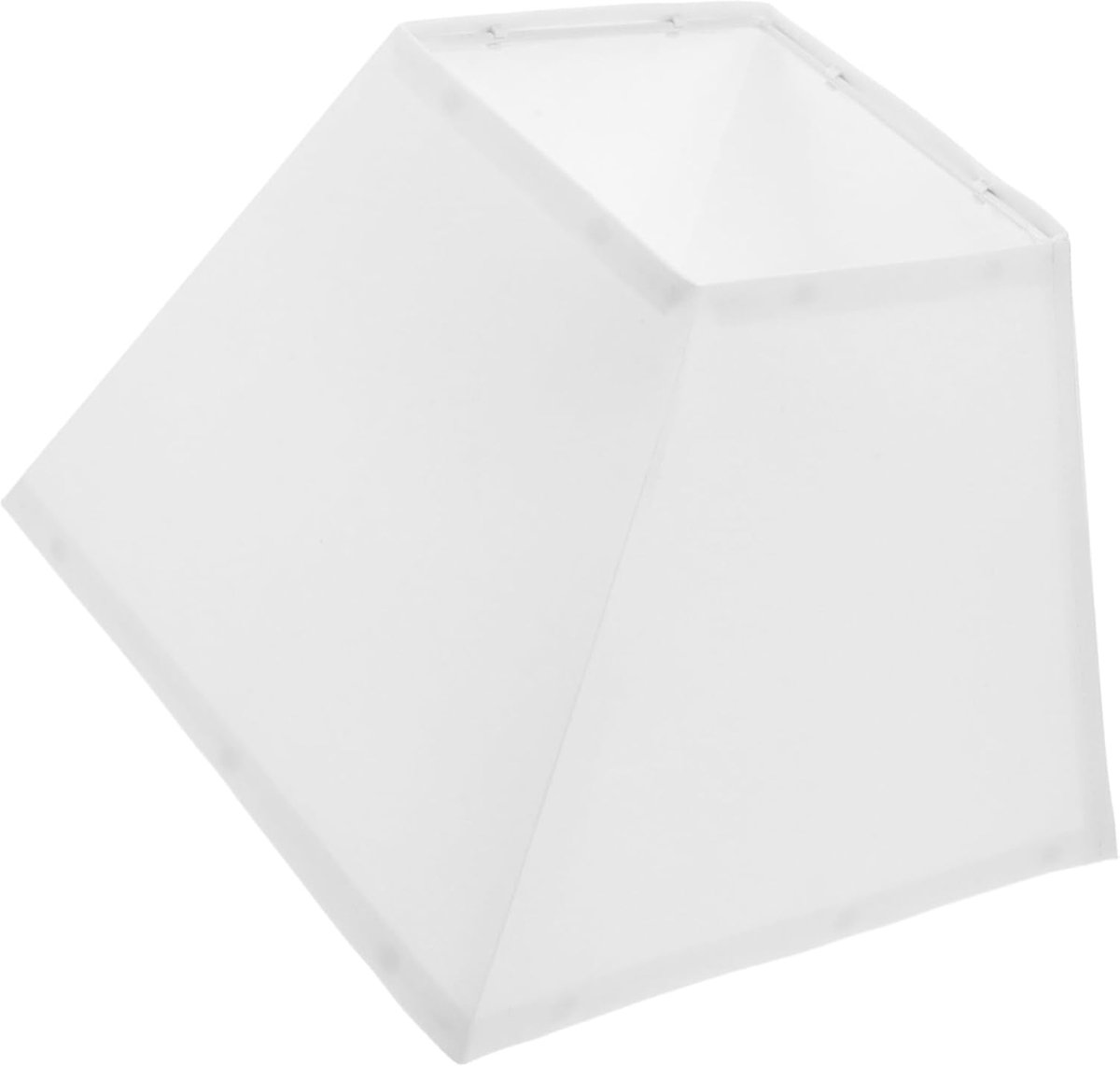Stoffen lampenkap voor staande lamp, vervangende lampenkap, compatibel met spinnenbevestiging, gemakkelijk te verwijderen en te reinigen, voor woonkamer en slaapkamer, 25,00 x 25,00 x 20,00