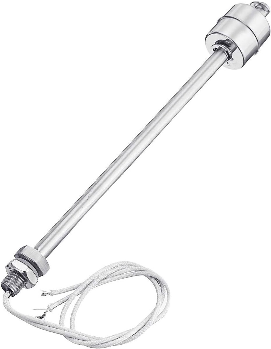 Stalen waterstroomreservoir, verticale vlotterschakelaar, vloeistofsensor, niveauregelaar, 200 mm