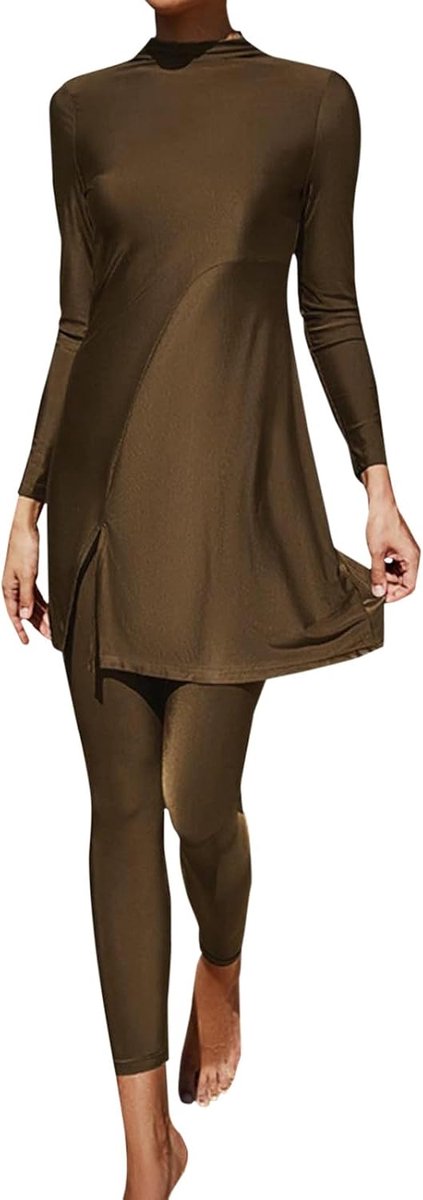 Abaya dames moslim gebedsjurk jurk islamitische maxi-jurk hijab lange mouwen Dubai Ramadan Jilbab lange eendelige A13