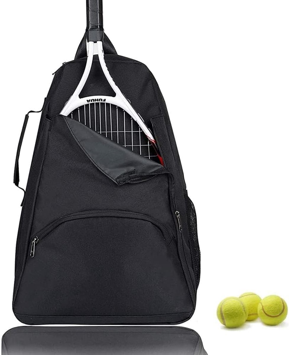 Tennistas, uniseks tennisrugzak voor dames, heren en kinderen, rackettas, rugzak, tas voor tennis, badminton, hoofd tennisrugzak, sportrugzak, tennisrugzak, rugzak