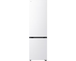 LG GBBSJ20DSW Koel-vriescombinatie 375L - Wit - Energieklasse D - Koel-vriescombinatie - DoorCooling+™ - ThinQ™ - No Frost - Omkeerbare deur