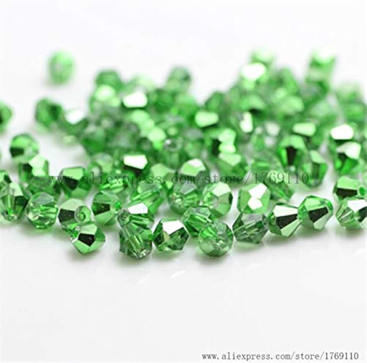 Koper AB Kleur 100 stks 4mm Bicone Oostenrijk Crystal Kralen bedel Glas Kralen Losse Spacer Bead voor DIY Sieraden maken