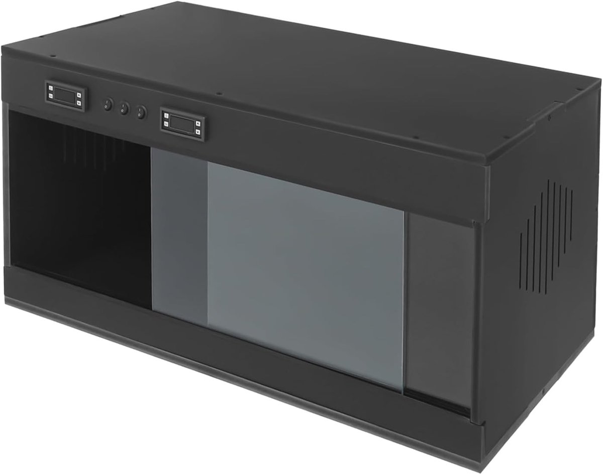 Terrarium terrarium reptielen lounge habitat met glazen schuifdeur en intelligente thermostaat kweekbox pvc leefruimte voor kameleons baardagamen blauwe tong