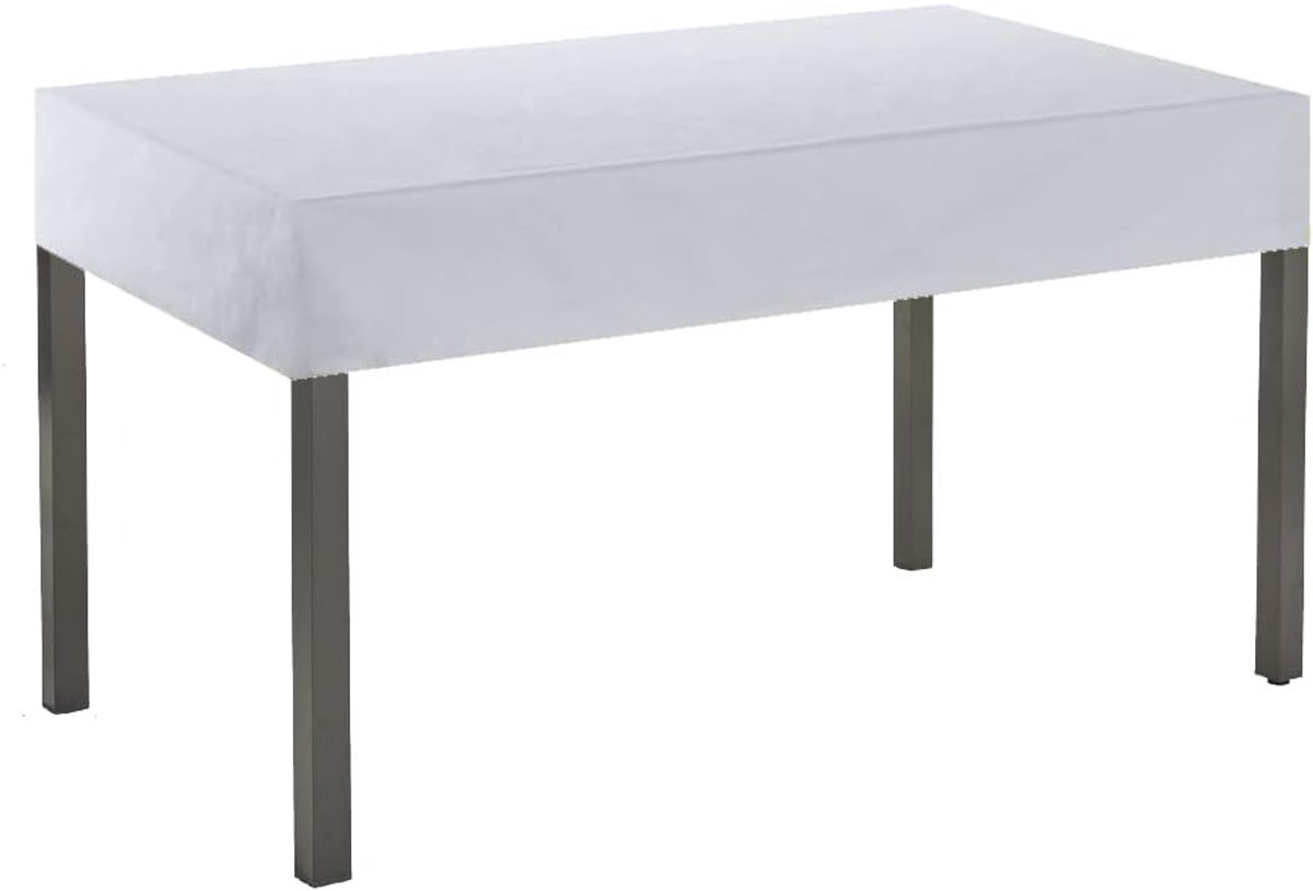 Tuinmeubel Hoes Waterdicht 190x115x15 cm Tuinbank Hoes Tuintafel Beschermhoes 900D Polyester 500 g/m² PU Coating 6000 mm Weerbestendig Outdoor Tuinmeubel Bescherming Wit