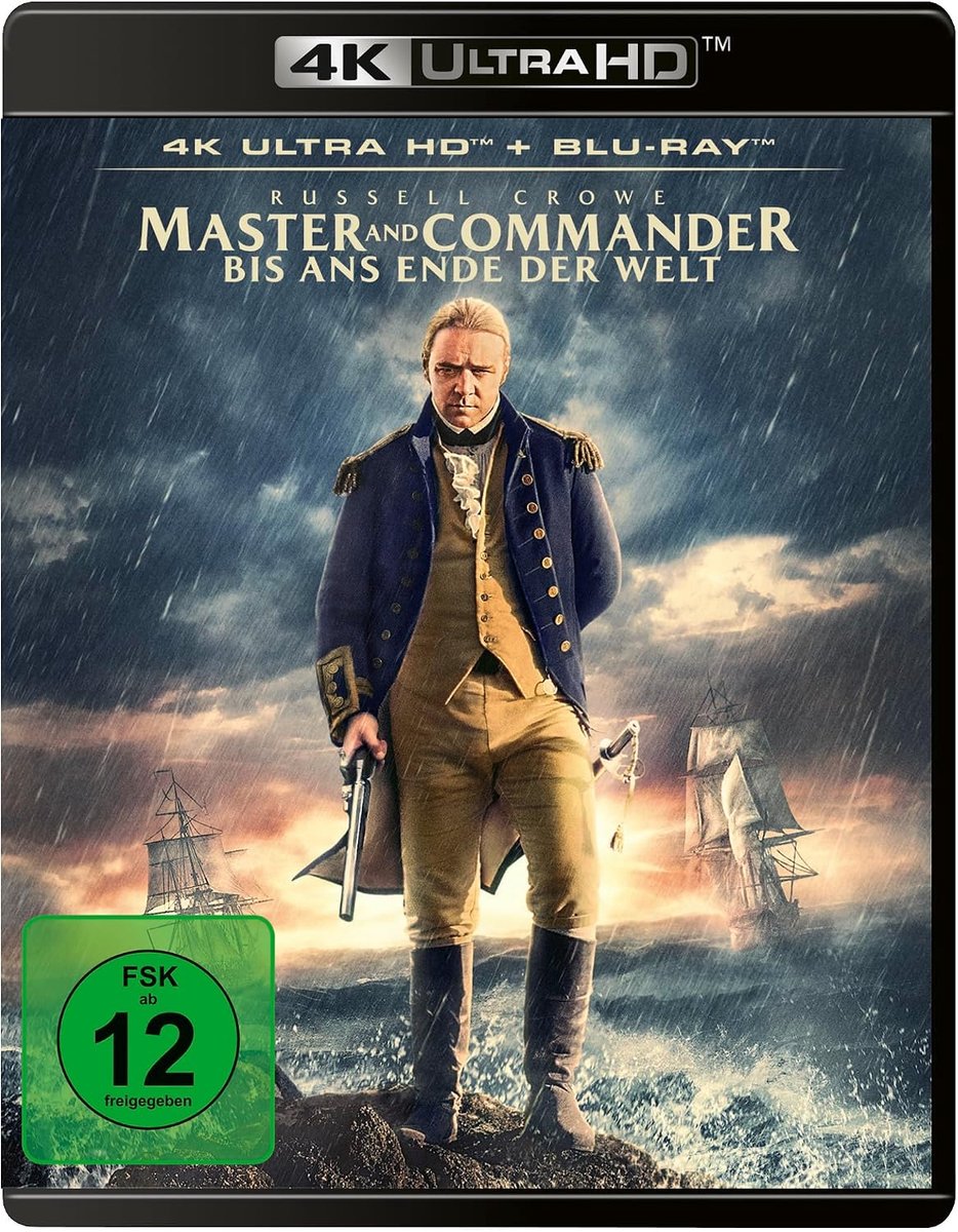 & Commander. UHD + Blu-ray