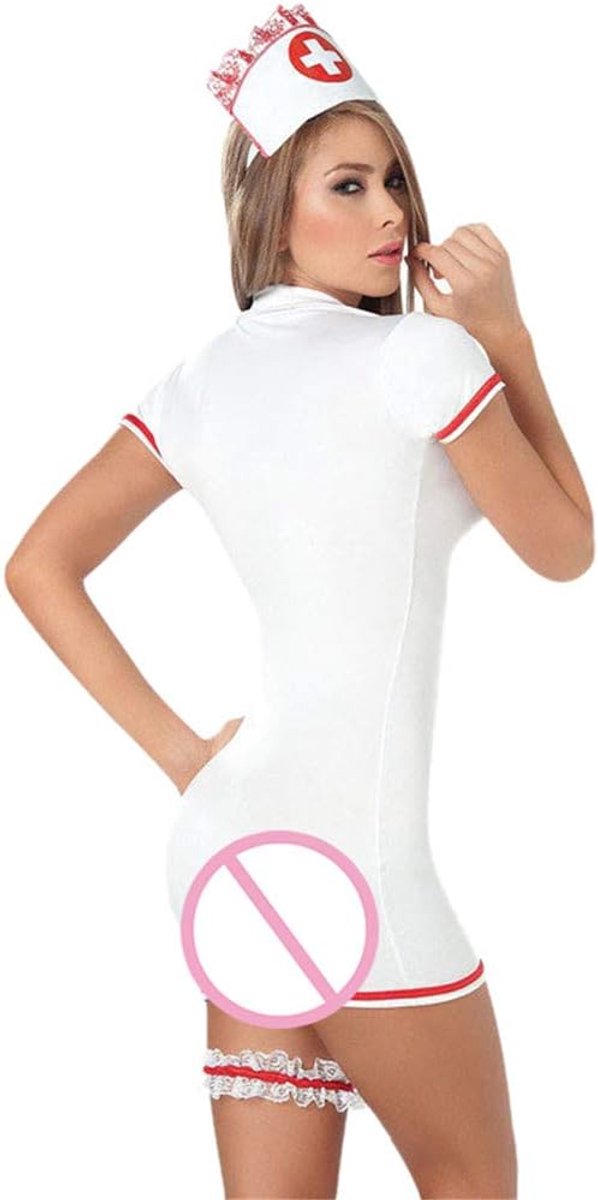 Ondergoed cosplay aantrekkelijke ritssluiting kant ondergoed