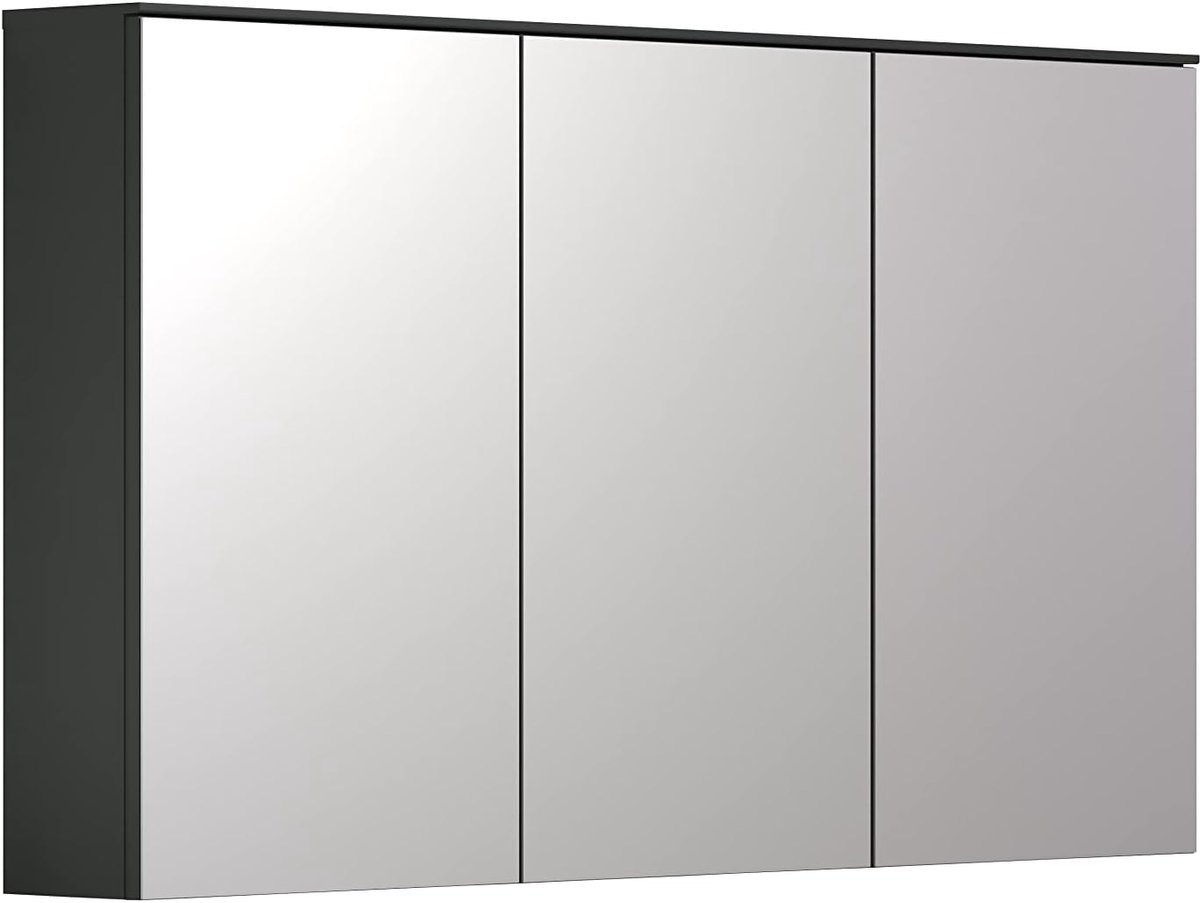Trendteam smart living - Synnax - spiegelkast - antraciet - moderne
