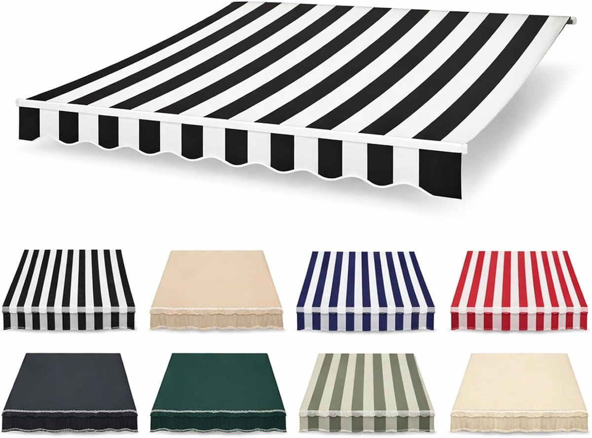 Waterafstotend zonneschermdoek voor balkon, terras en tuin