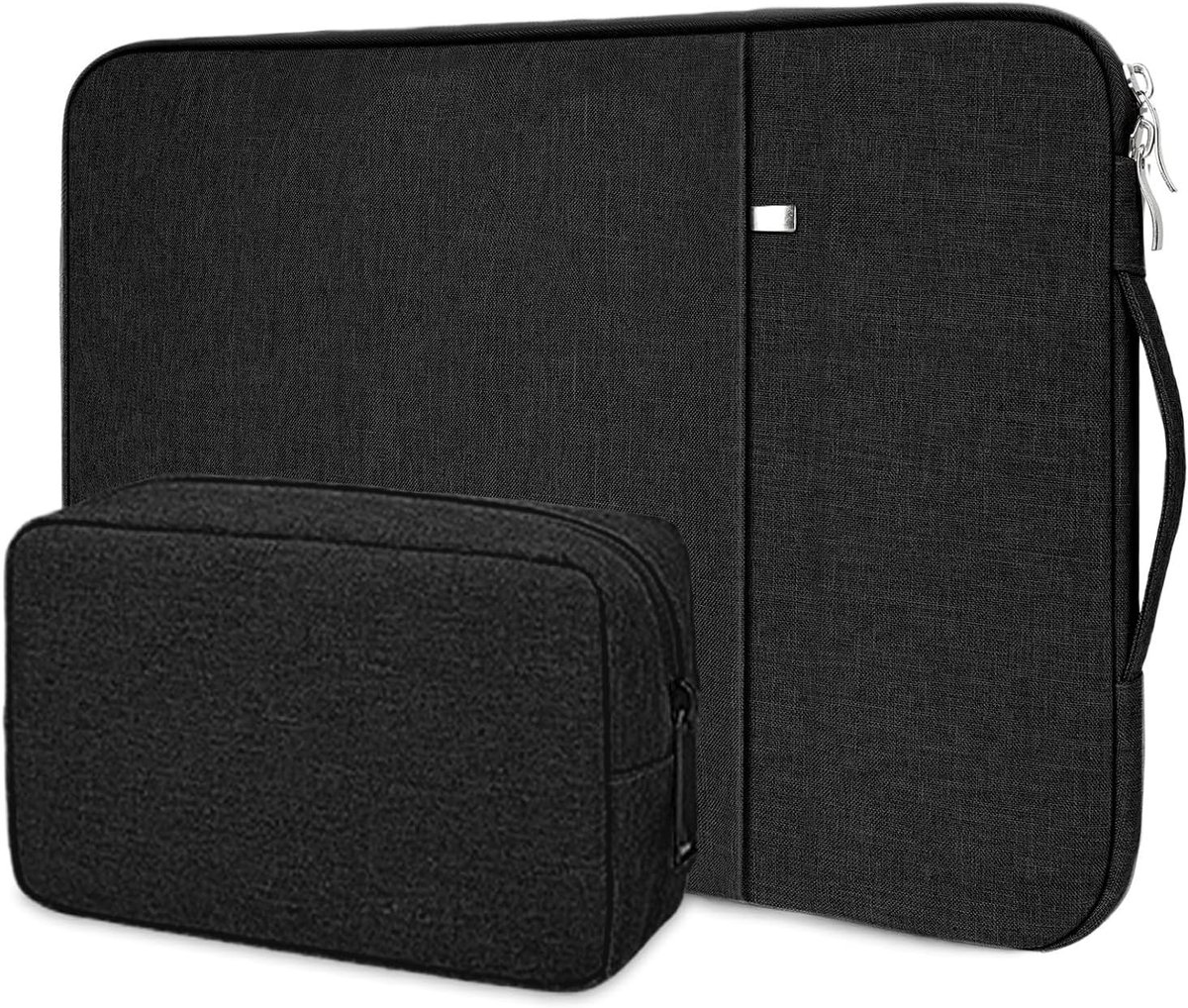 Waterdichte Laptoptas 14 Inch - Draagbare Laptop Sleeve met Vakken en Compartimenten voor MacBook, Asus, Dell en HUAWEI - Ideaal voor Bescherming en Mobiliteit
