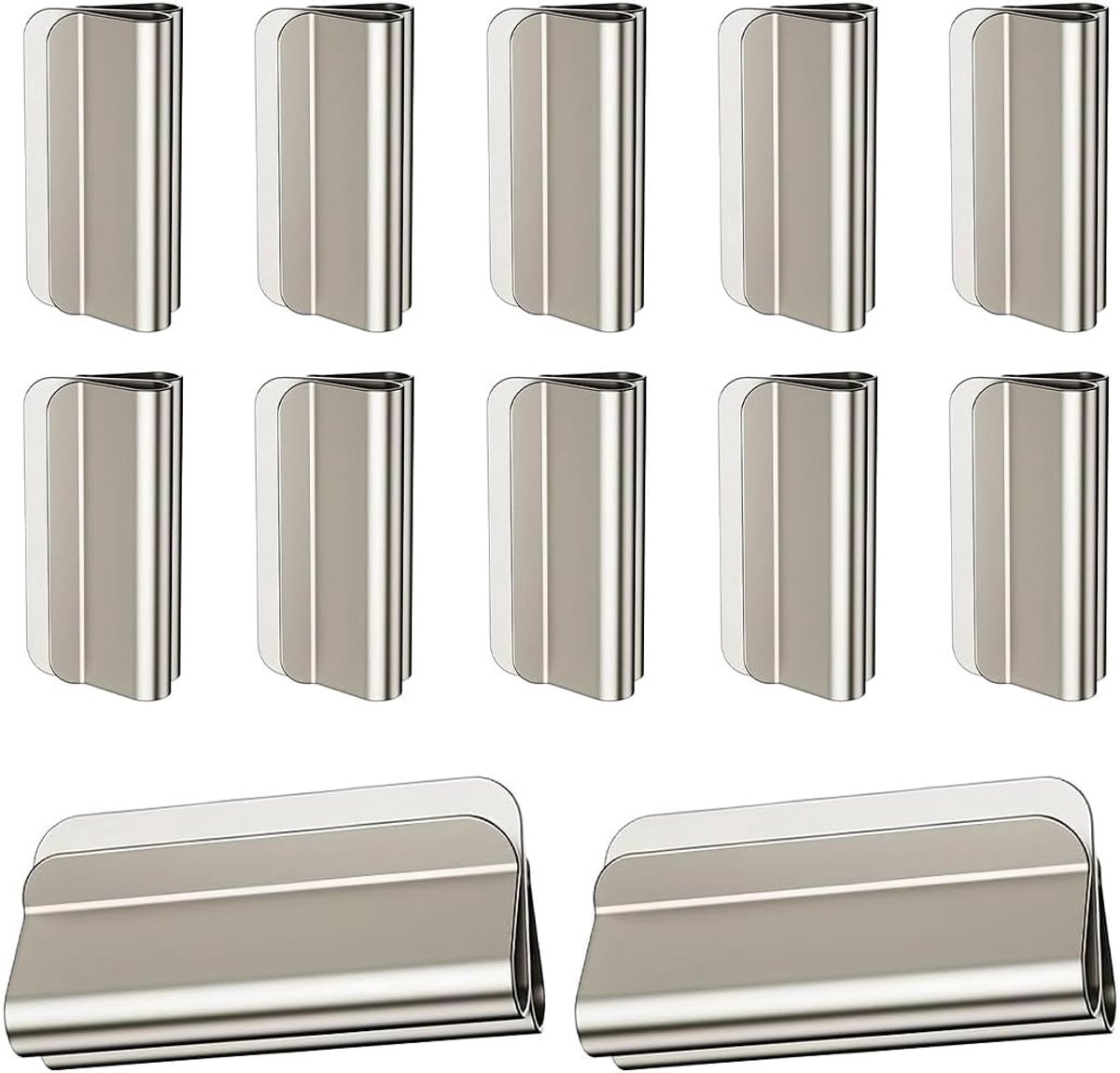 gordijnclips, 2026. Nieuwe set magnetische gordijnsluitingen die het licht tegenhouden, afneembare gesp, boren niet nodig, zichtbescherming voor binnen en buiten.