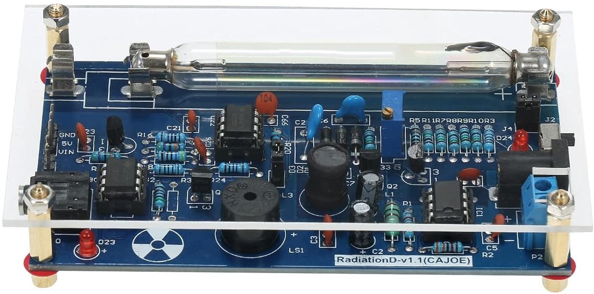 Stralingsdetector Systeem DIY Geiger Teller Kit Compleet voor Experimentele Modules en Onderzoek