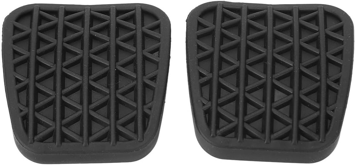 2Pcs Rempedaal Pad 13281359 90498309 Antislip Rubber Op zwaar werk berekend Hoge sterkte Koppeling Pedaal Pad Remkoppeling Voet