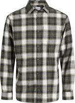 JACK & JONES PLUS - JJJAMES FLANNEL SHIRT L/S PLS Heren Overhemd