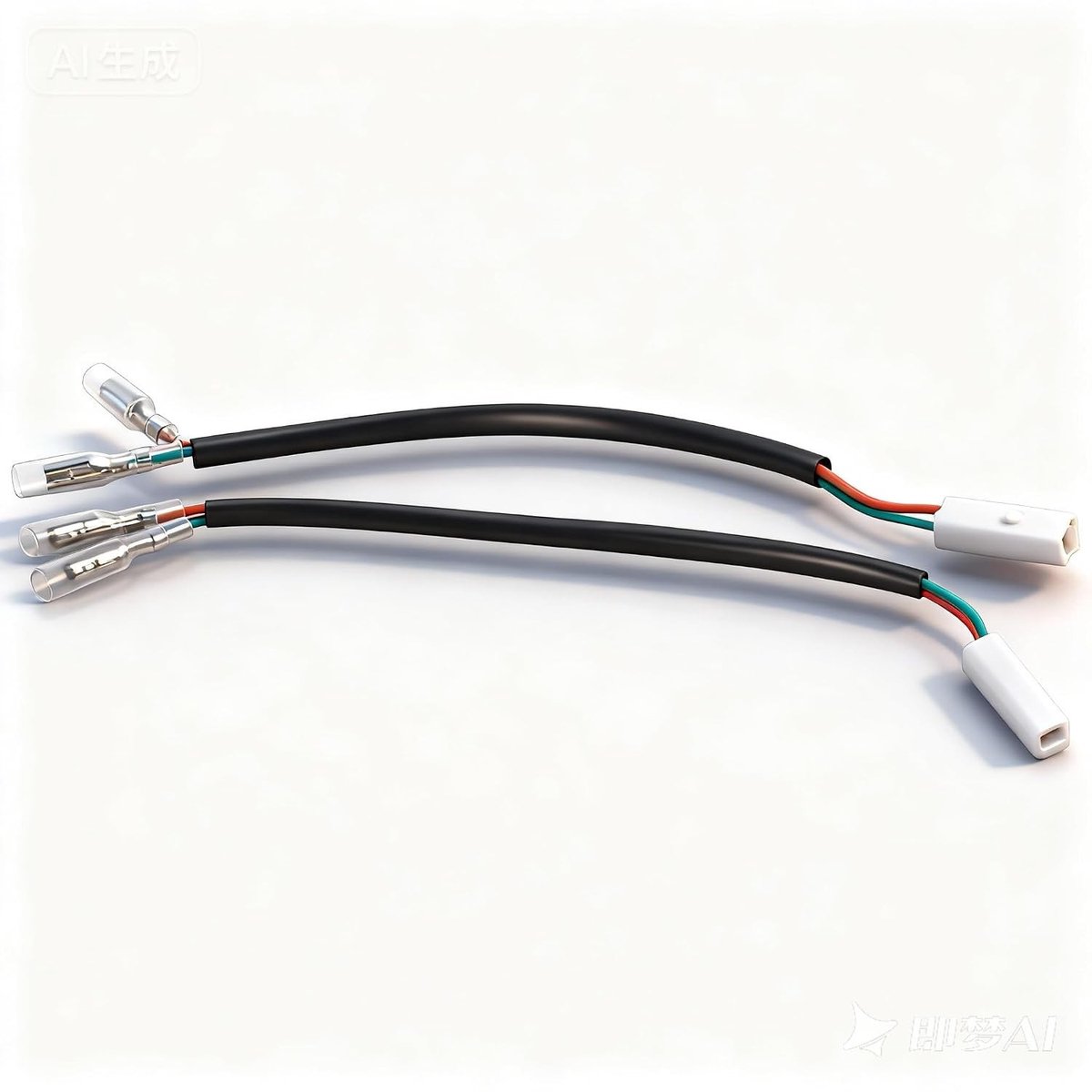 Adapter voor 2-Pin Indicator Kabel, 2-Draad Indicator Connector, Geschikt voor LED Indicatoren en Motorfiets Toepassingen, Plug and Play, Voor CBR600RR CBR1000RR CBR250