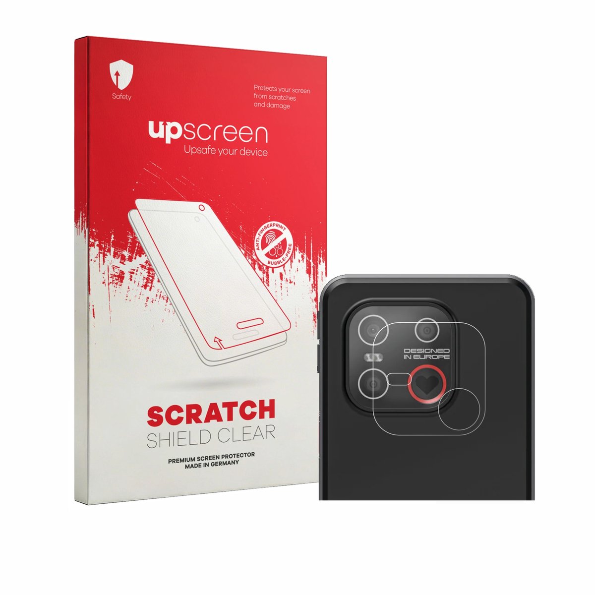 upscreen - Screenprotector voor Emporia Smart 7 Lite (ALLEEN Camera Lens) - Folie Beschermfolie transparant