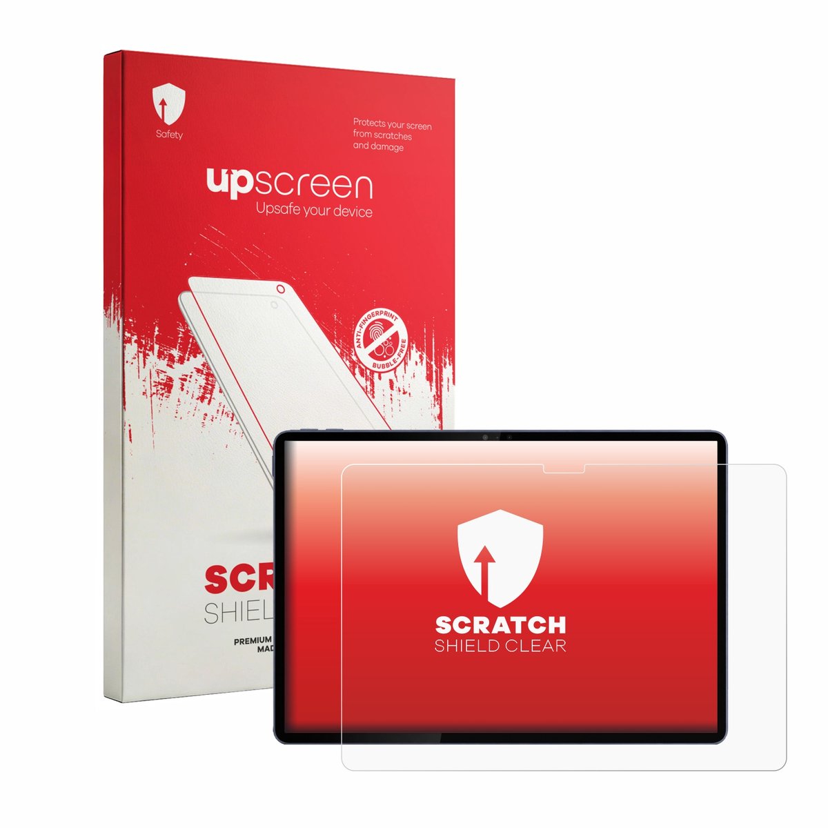 upscreen - Screenprotector voor Lenovo Yoga Tab Gen 2 - Folie Beschermfolie transparant