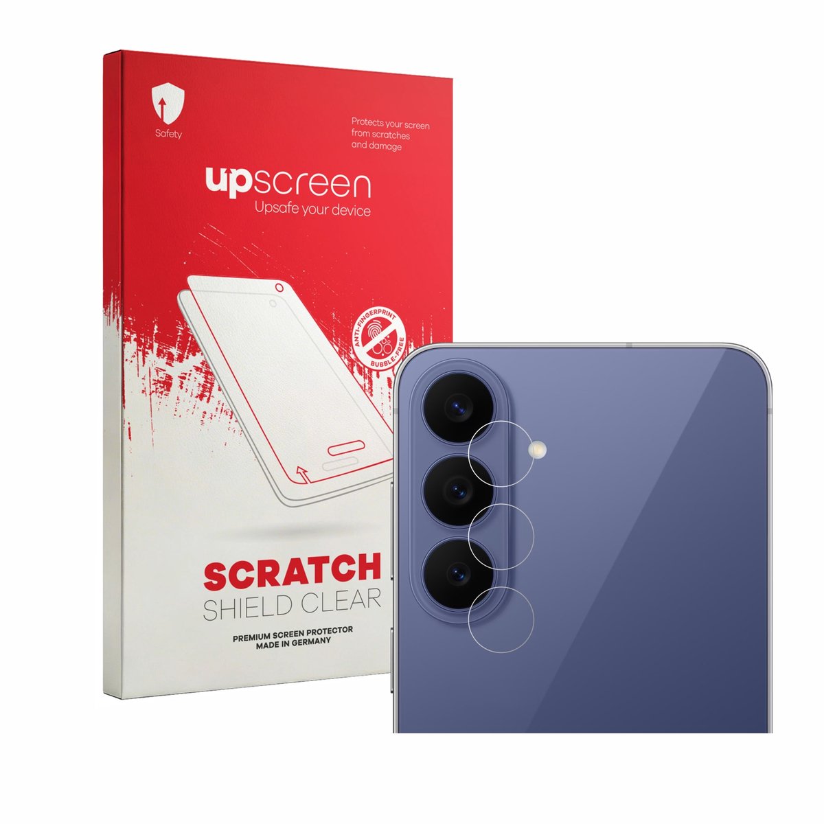 upscreen - Screenprotector voor Samsung Galaxy S26 FE (ALLEEN Camera Lens) - Folie Beschermfolie transparant