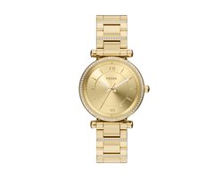 FOSSIL ES5465 Vrouwen Horloge 35 mm Goudkleurig