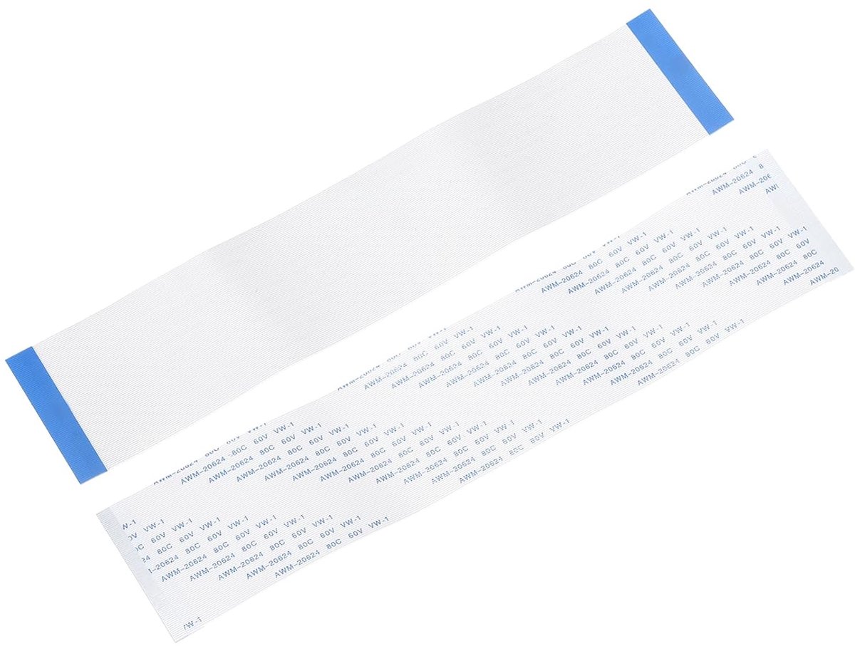 Platte bandkabel, flexibel, 80 pins, 0,5 mm, lengte 200 mm (type B) voor LCD-printer, 3D-printer, camera, DVD, tv, laptop, audio, 5 stuks
